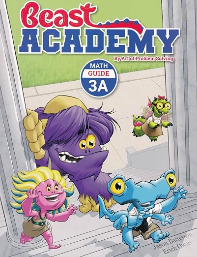 Beast Academy 3A–3D Guide and Practice 8-Book Set cover